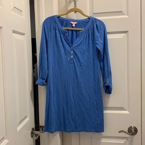 Lilly Pulitzer cotton dress 3/4 sleeves